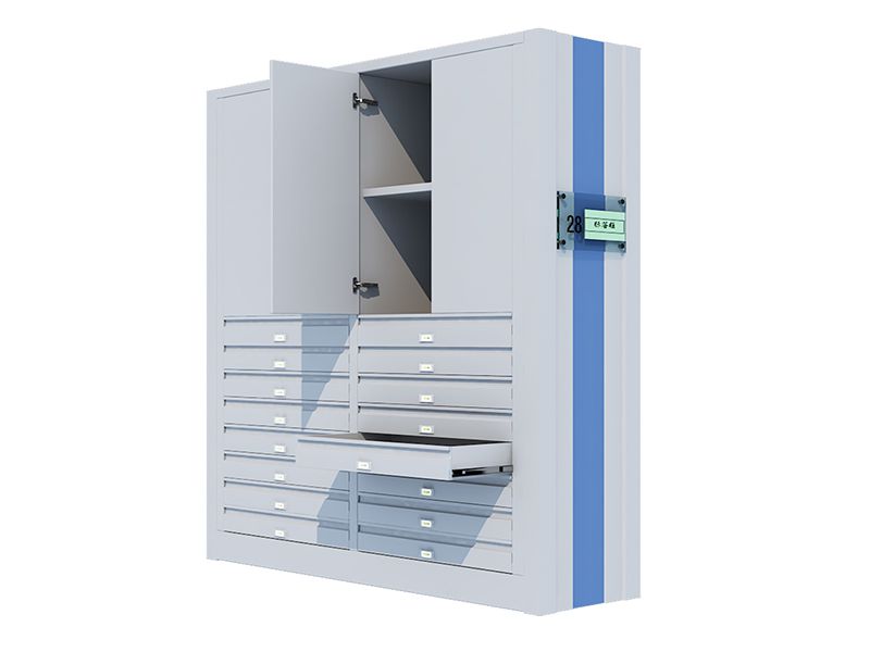 抽屜掛桿存儲(chǔ)密集架